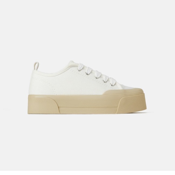 zara canvas shoes